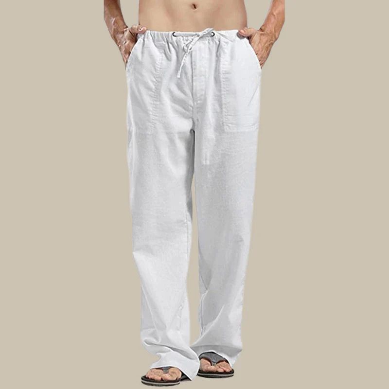 Freizeithose mit Kordelzug und Seitentaschen