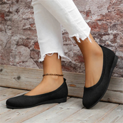 Damen Slip-On Flache Schuhe