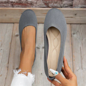 Damen Slip-On Flache Schuhe