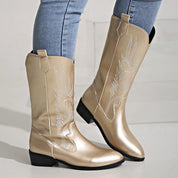 Moderne Damen Cowboystiefel