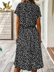 Bequemes Bedrucktes Sommerkleid