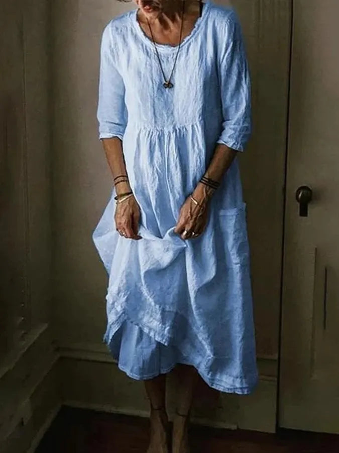Leichtes bequemes Sommerkleid