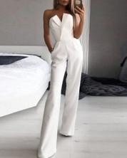 Eleganter Damen Hochzeit Jumpsuit