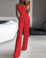 Eleganter Damen Hochzeit Jumpsuit