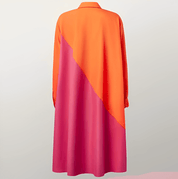 Modernes Damen Hemdblusenkleid