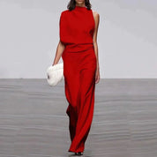 Eleganter Jumpsuit asymmetrisch