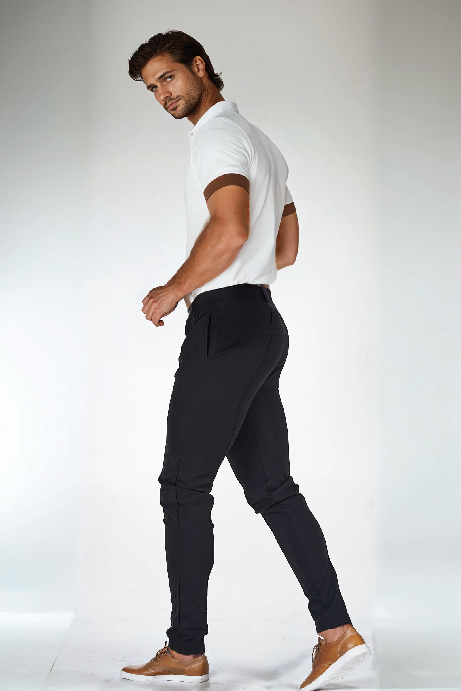 Herren Slim Fit Hose