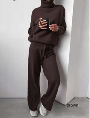 Zweiteiliges Pullover und Hosen Set