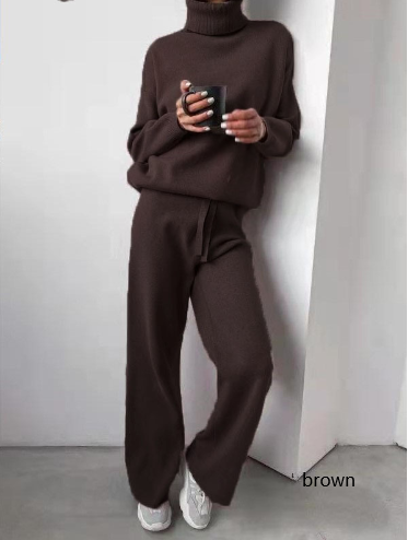 Zweiteiliges Pullover und Hosen Set