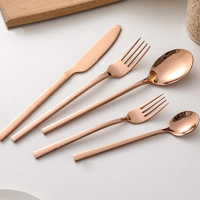 30-teiliges modernes Besteckset