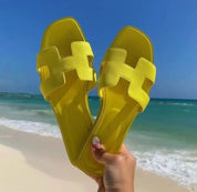 Trendige H-Profil Sandalen