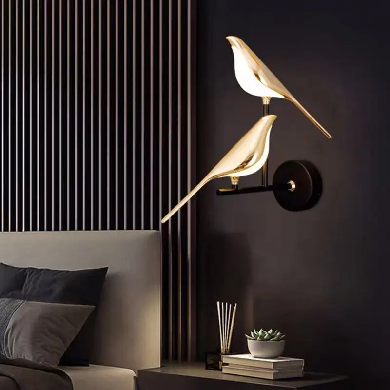 MrBird - Moderne Wandleuchte im Vogel-Design Sedore