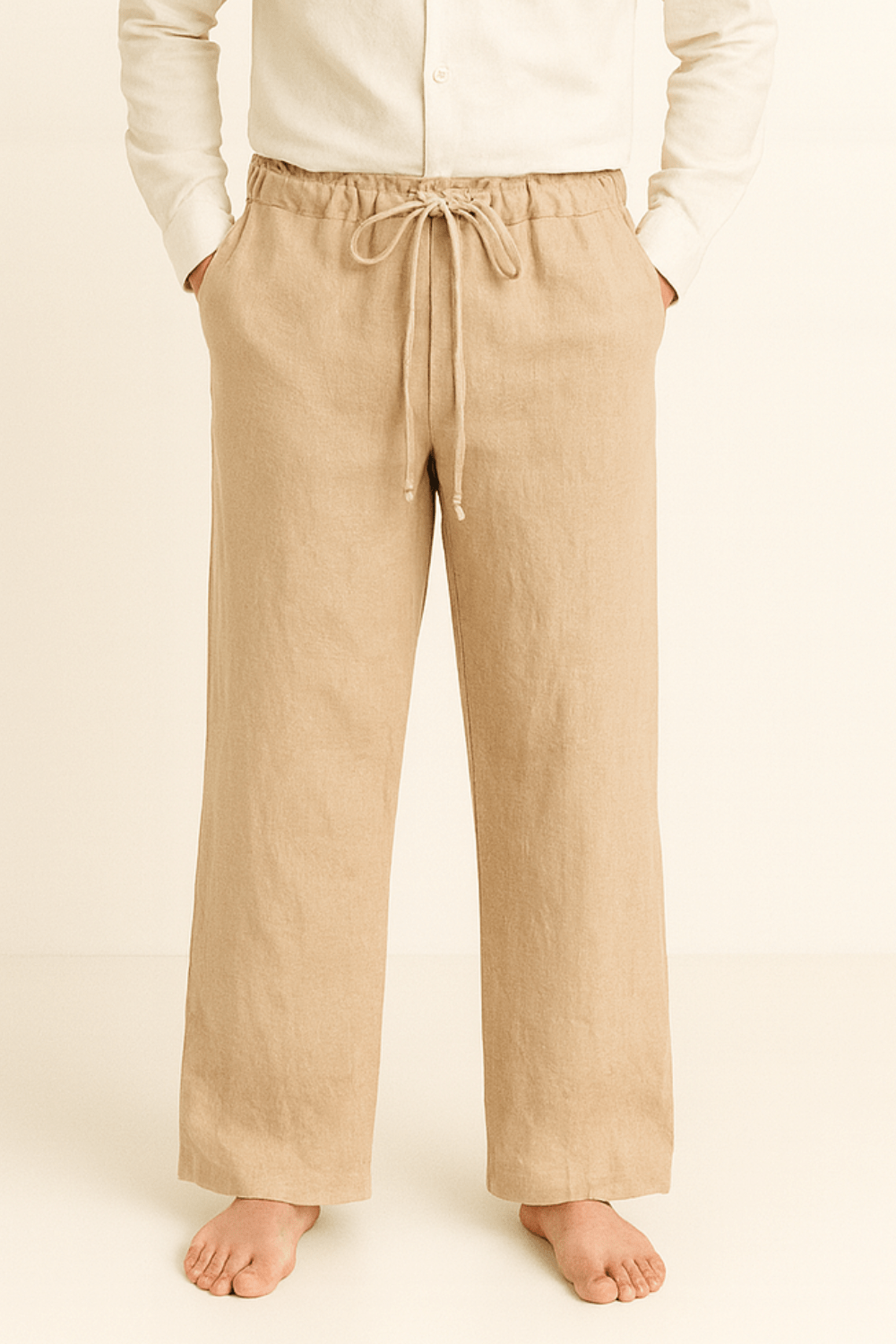 Bequeme Relaxed Fit Kordelzughose