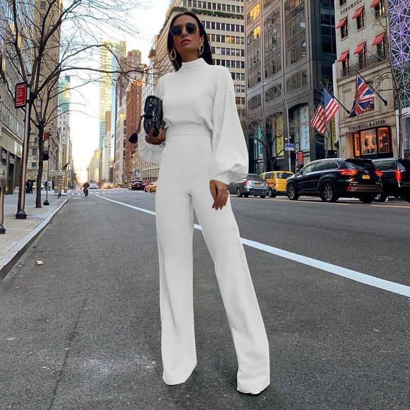 Schicke langärmelige Damen Jumpsuits