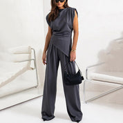 Elegantes, zweiteiliges Set aus Top und Hose
