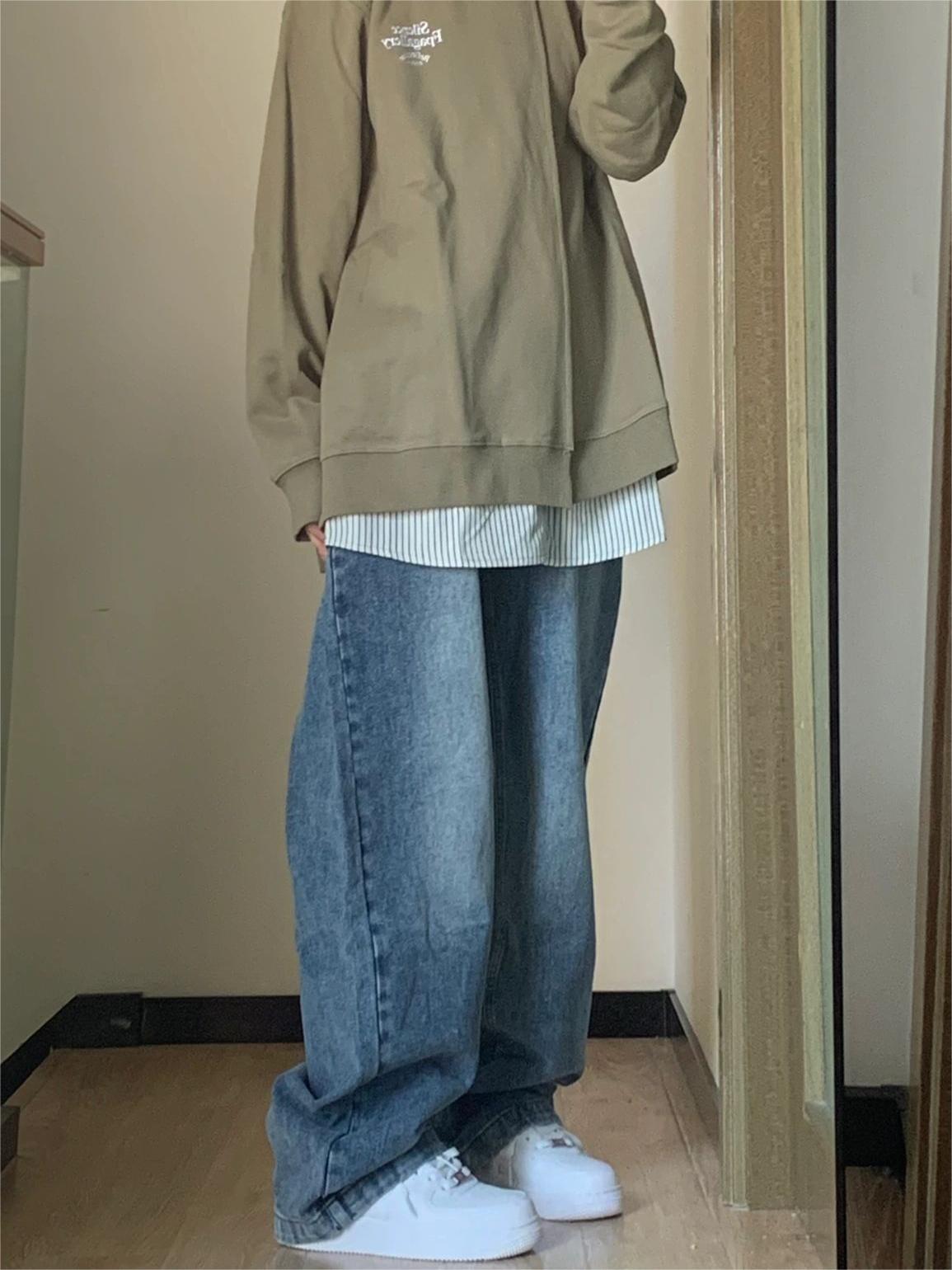 Verwaschenem Basic Boyfriend Jeans