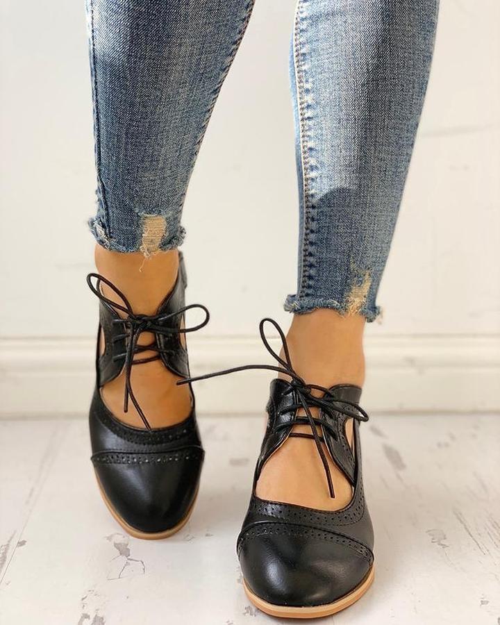 Orthopädische Vintage-Schuhe