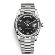 Stilvolle Edelstahl Armbanduhr Nr. 354