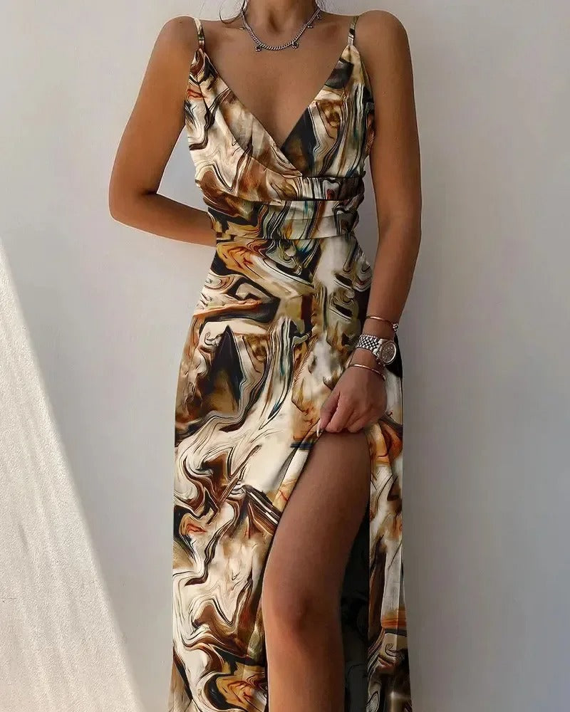 Anspruchsvolles langes Kleid