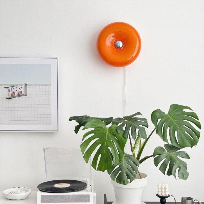 Maison Bauhaus Donut Wandleuchte & Tischleuchte